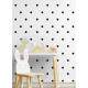 Papel de Parede Po� - Mod 022 Preto e Branco