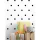 Papel de Parede Po� - Mod 022 Preto e Branco