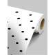 Papel de Parede Po� - Mod 022 Preto e Branco