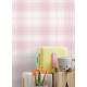 Papel de Parede Xadrez - Mod 019 Rosa
