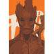 Placa Decorativa Vingadores 28 Groot e Baby Groot