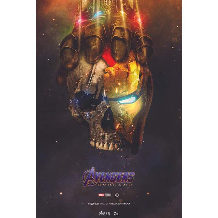 Placa Decorativa Vingadores 33 Thanos e Ironman