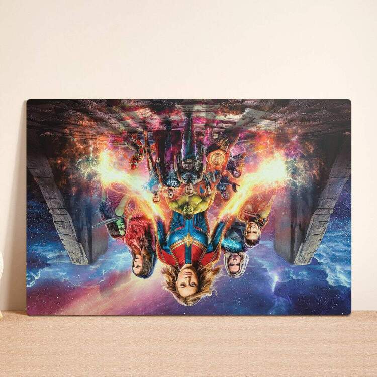 Placa Decorativa Vingadores Ultimato 15