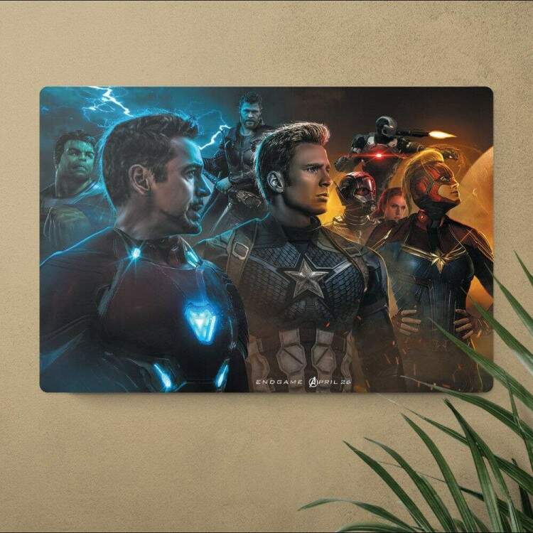 Placa Decorativa Vingadores Ultimato 17