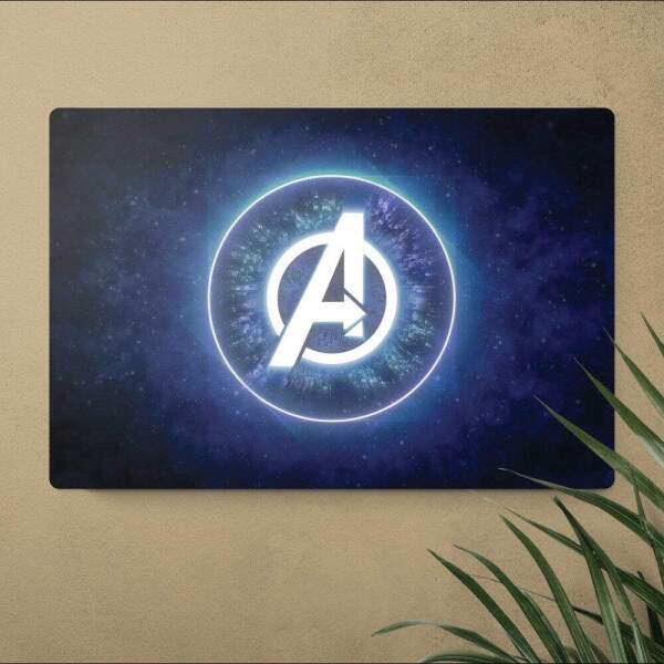 Placa Decorativa Vingadores Simbolo