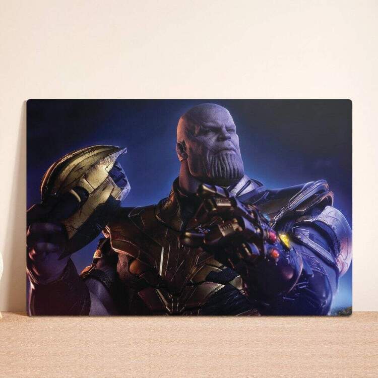 Placa Decorativa Vingadores Ultimato 18 Thanos