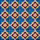 Adesivos de Azulejos Ladrilhos Hidr�ulicos Modelo 31