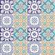 Adesivos de Azulejos Ladrilhos Hidr�ulicos Modelo 32