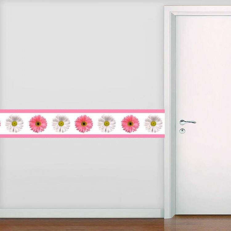 Faixa Decorativa Infantil Margaridas