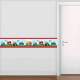 Faixa Decorativa Infantil Caminh�es Coloridos