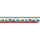 Faixa Decorativa Infantil Caminh�es Coloridos