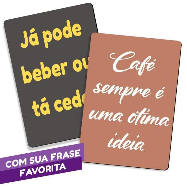 Placa Decorativa Personalizada Sua Frase Aqui 2 Vertical