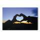 Placa Decorativa Rom�ntica Cora��o com a M�o