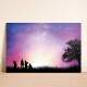 Placa Decorativa Rom�ntica C�u Estrelado