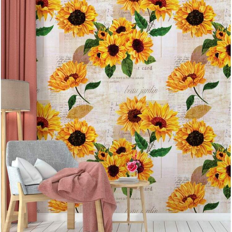 Papel de Parede Floral Mod - 383