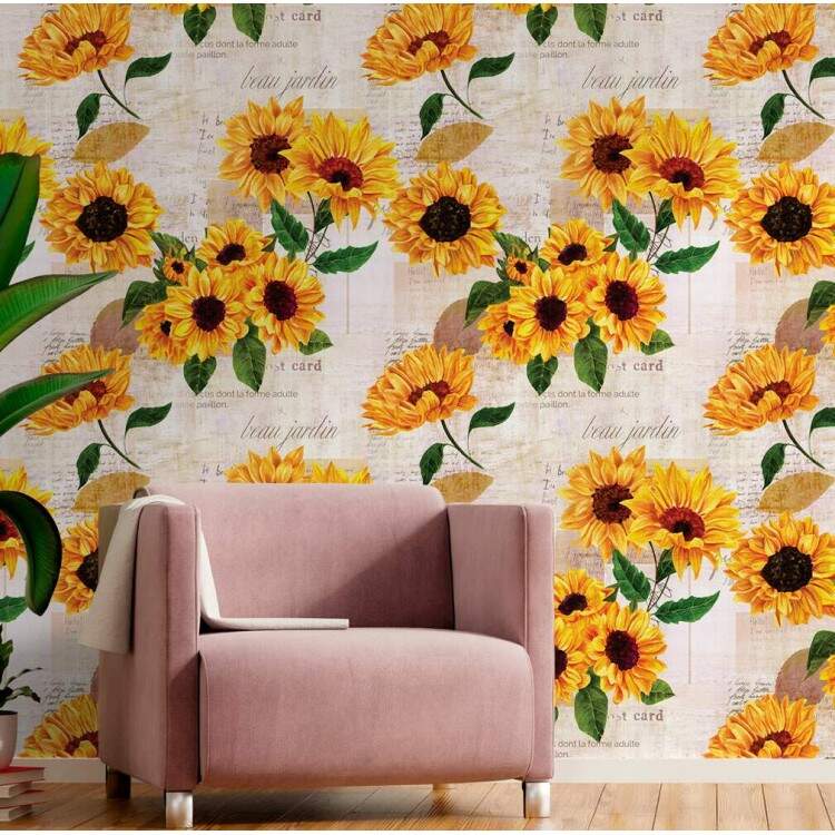 Papel de Parede Floral Mod - 383