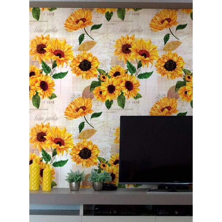 Papel de Parede Floral Mod - 383