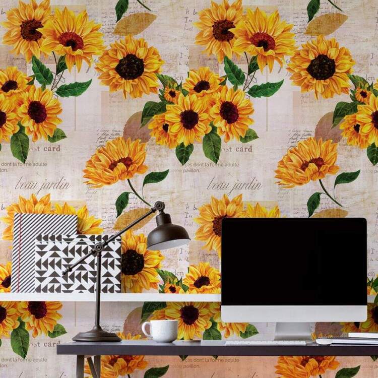 Papel de Parede Floral Mod - 383