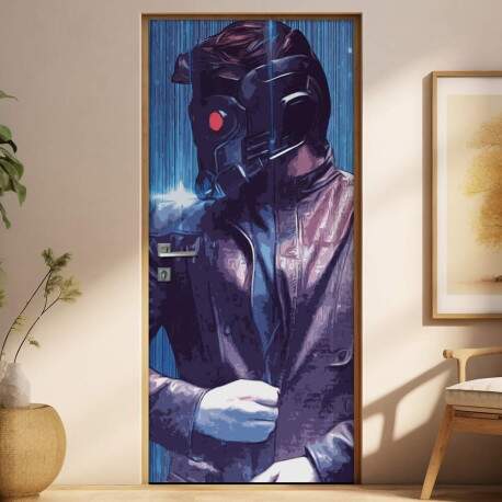 Adesivo Para Porta Vingadores Starlord