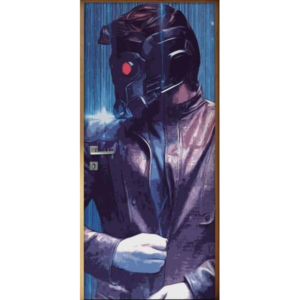 Adesivo Para Porta Vingadores Starlord