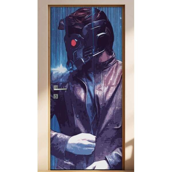 Adesivo Para Porta Vingadores Starlord
