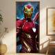 Adesivo Para Porta Vingadores Homem De Ferro