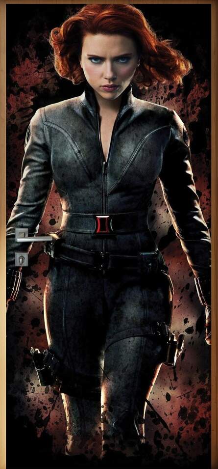 Adesivo Para Porta Vingadores Viva Negra 02