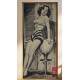 Adesivo Para Porta Retr�/Vintage Mulher 2