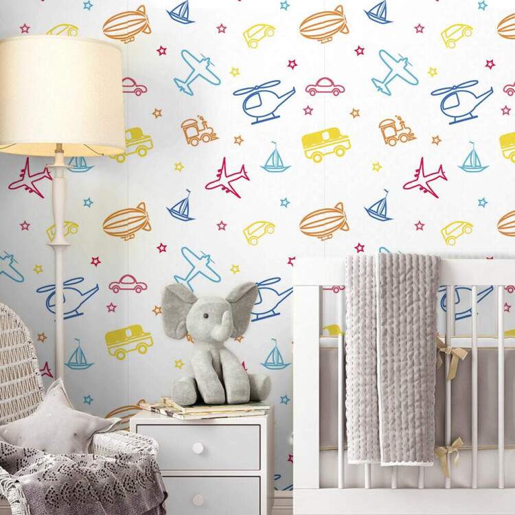 Papel de Parede Infantil Mod - 348