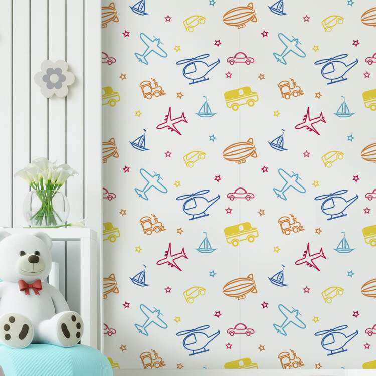 Papel de Parede Infantil Mod - 348