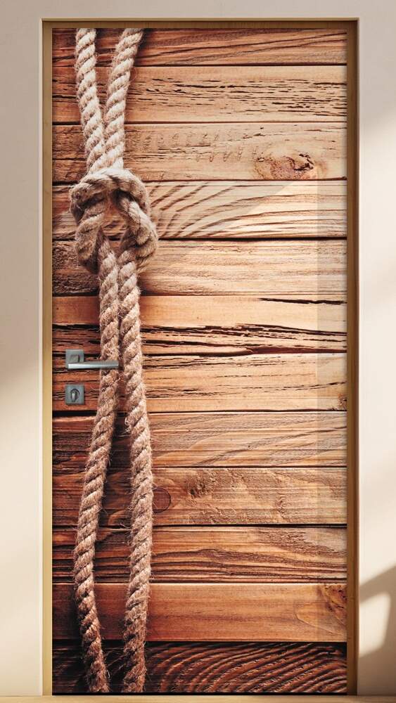 Adesivo Para Porta Diversos Madeira Mod 06