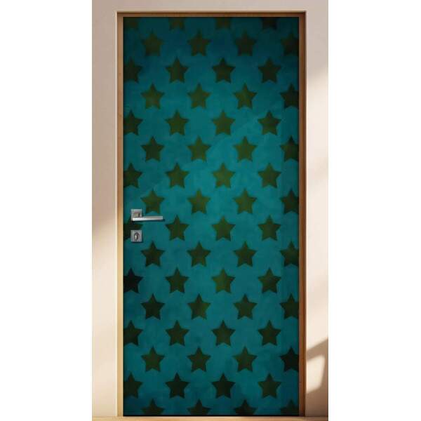 Adesivo Para Porta Diversos Estrelas