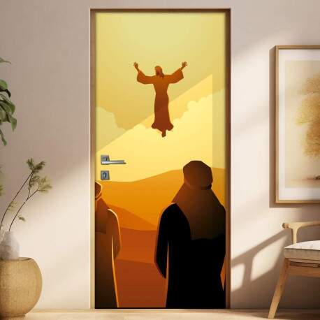 Adesivo para Porta Jesus Ressuscitado