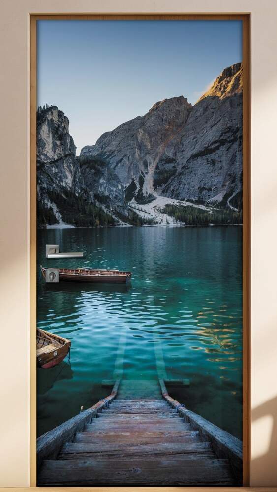 Adesivo Para Porta Escada Para O Rio