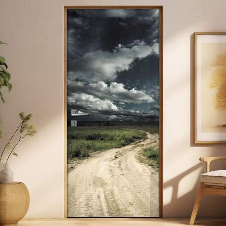 Adesivo para Porta Estrada de Terra