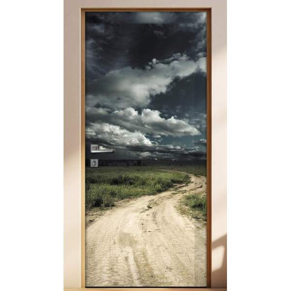 Adesivo para Porta Estrada de Terra