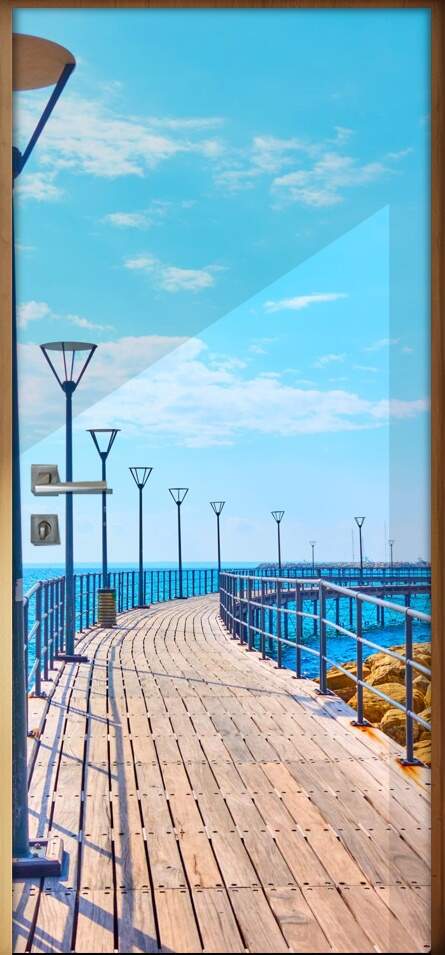 Adesivo para Porta Passarela 6