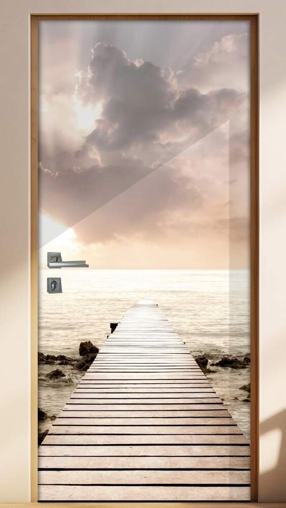 Adesivo para Porta Passarela 7 no Mar