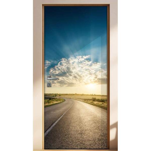Adesivo para Porta Rodovia Iluminada
