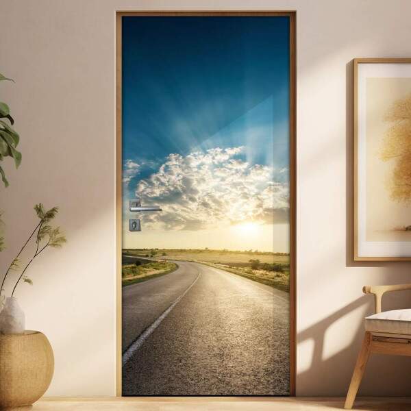 Adesivo para Porta Rodovia Iluminada