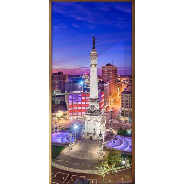 Adesivo para Porta Paisagem 57 Cidade Iluminada