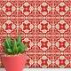 Adesivos de Azulejos Ladrilhos Hidr�ulicos Modelo 36