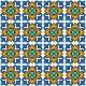 Adesivos de Azulejos Ladrilhos Hidr�ulicos Modelo 162