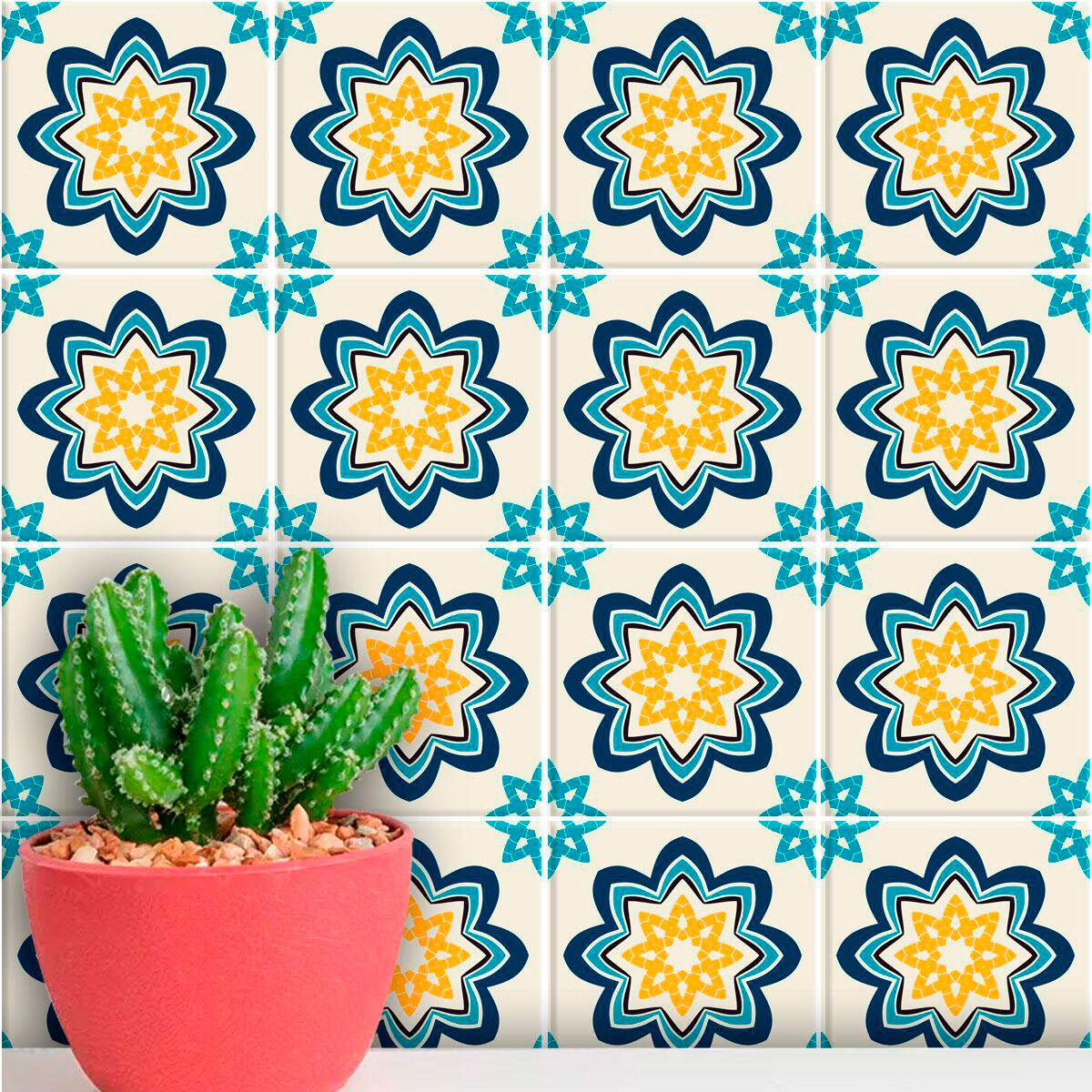 Adesivos de Azulejos Ladrilhos Hidrulicos Modelo 211