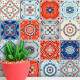 Adesivos de Azulejos Ladrilhos Hidr�ulicos Modelo 219