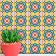 Adesivos de Azulejos Ladrilhos Hidr�ulicos Modelo 241