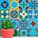 Adesivos de Azulejos Ladrilhos Hidr�ulicos Modelo 245
