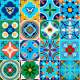 Adesivos de Azulejos Ladrilhos Hidr�ulicos Modelo 245