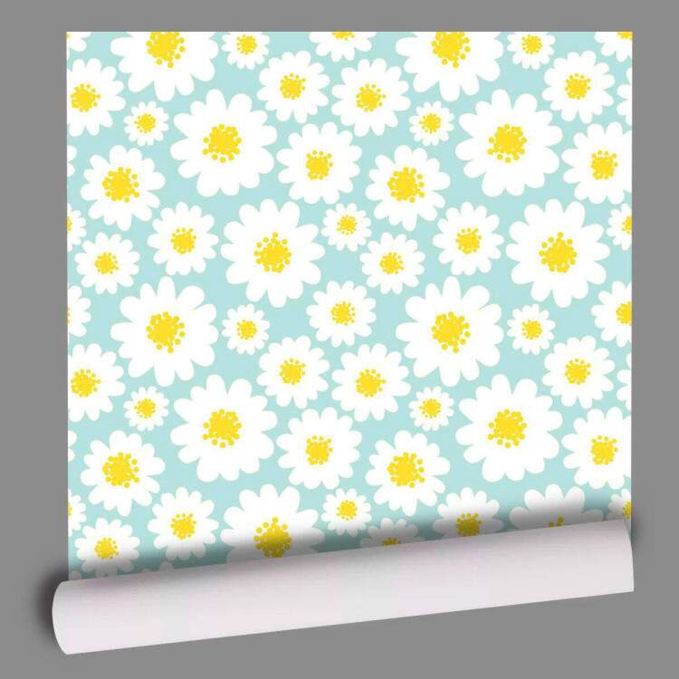 Papel de Parede Floral Mod - 455