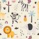 Papel de Parede Infantil Mod - 614